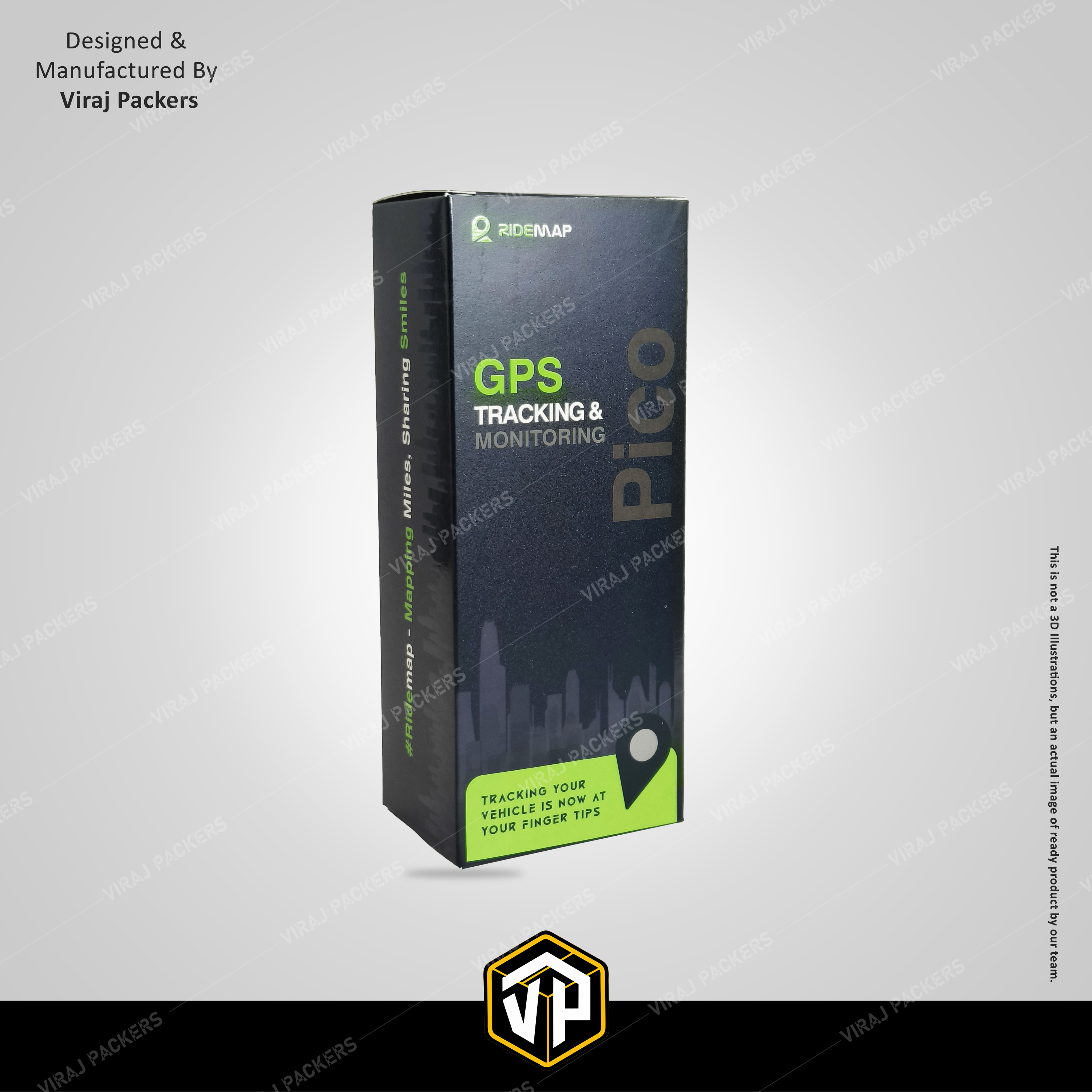 Gps Packaging Boxes - Finishing: Glossy Lamination