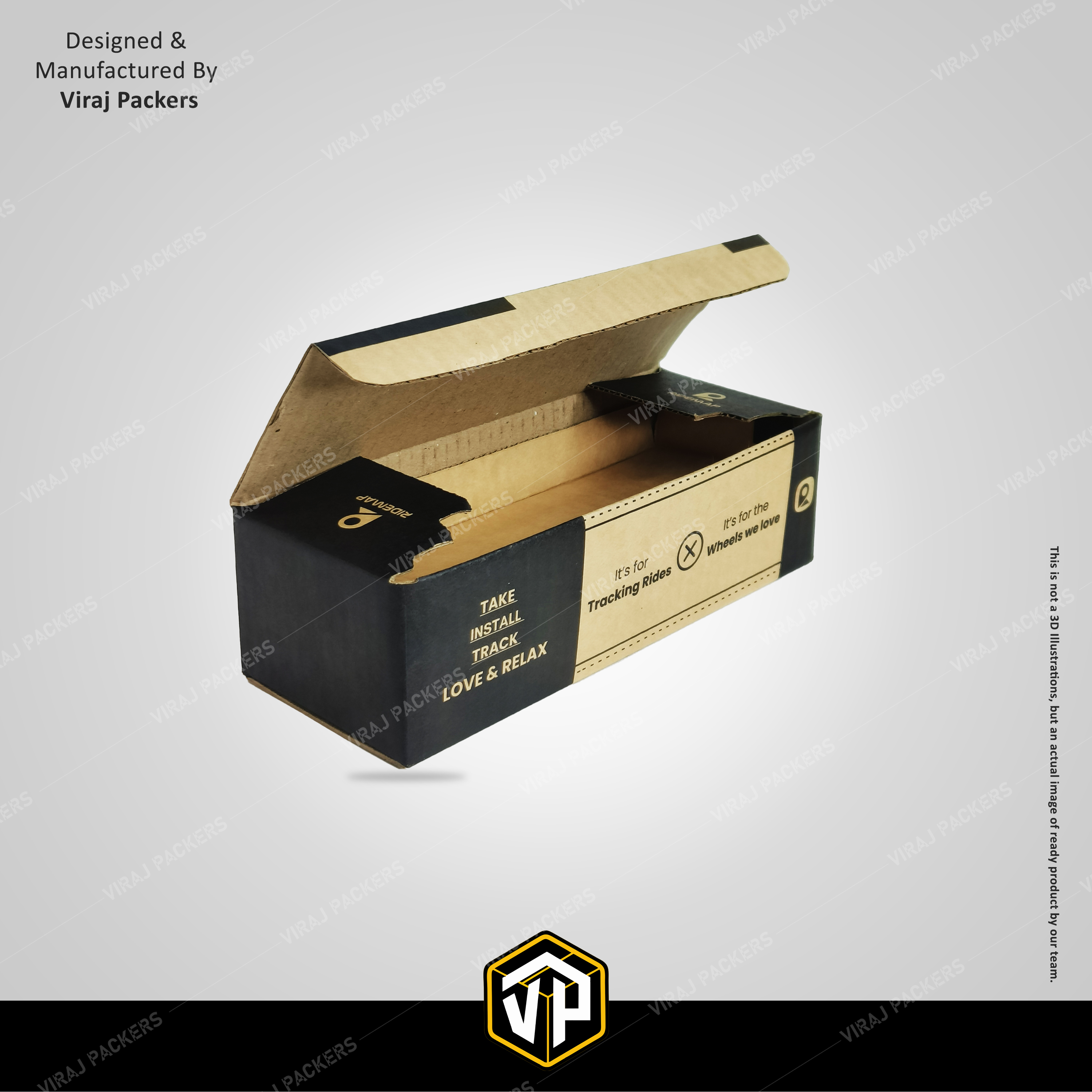 Gps Packaging Boxes - Finishing: Glossy Lamination