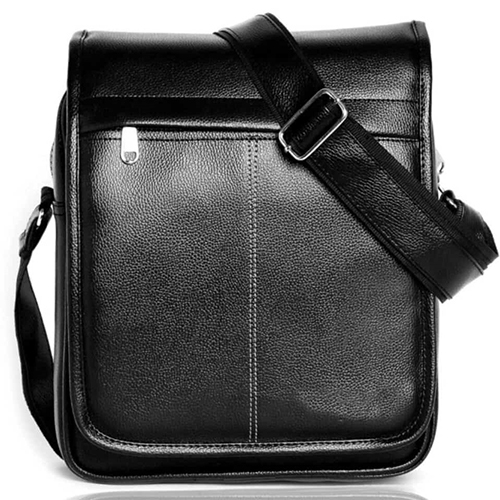 Line Sider Black Sling Side Office Bag