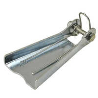Ss Safety Latch - Stainless Steel, 5mm Size , Sleek Silver Color, High-quality Durability For Home And Office Use