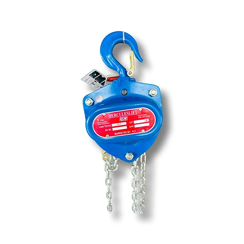 Light Weight Chain Pulley Block - Color: Blue