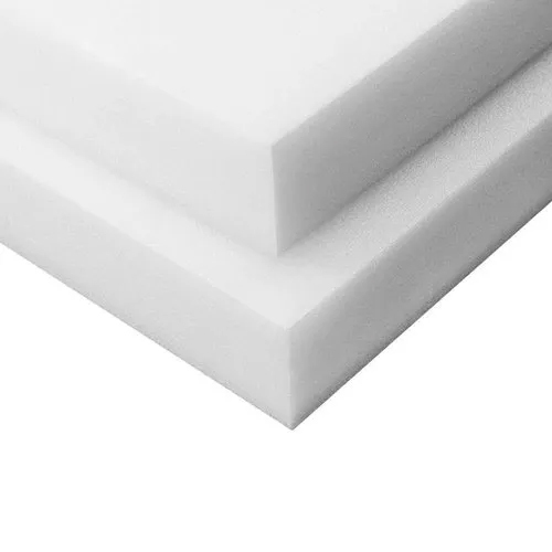 White EPE Foam Sheet - Foam Material, 6 x 3 Feet, 25 Millimeter Thickness | Plain White Rectangle for Secure Packaging of Fragile Items