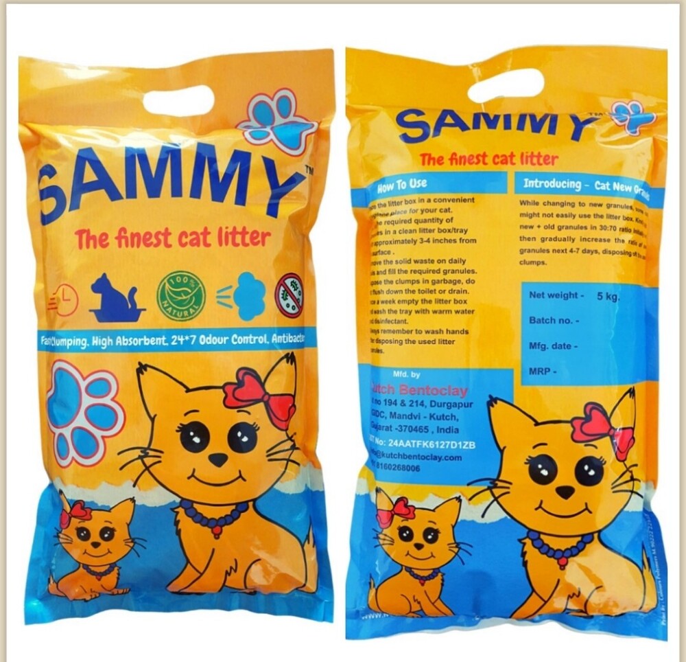 Pet Litter Bentonite Clumping Clay
