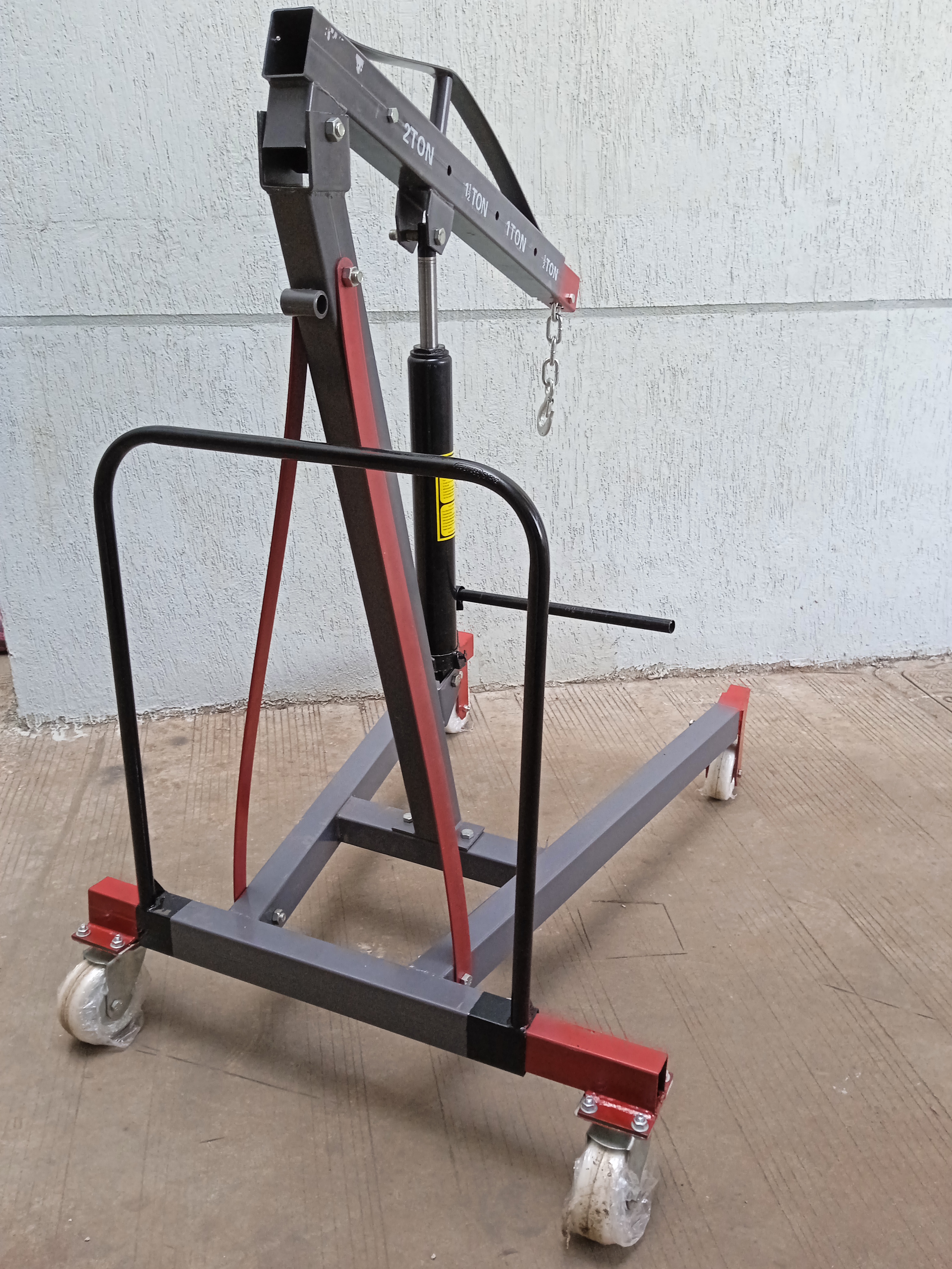 Manual Hydraulic Floor Crane