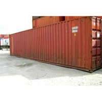 40'gp As Is Used Shipping Container - Color: Red