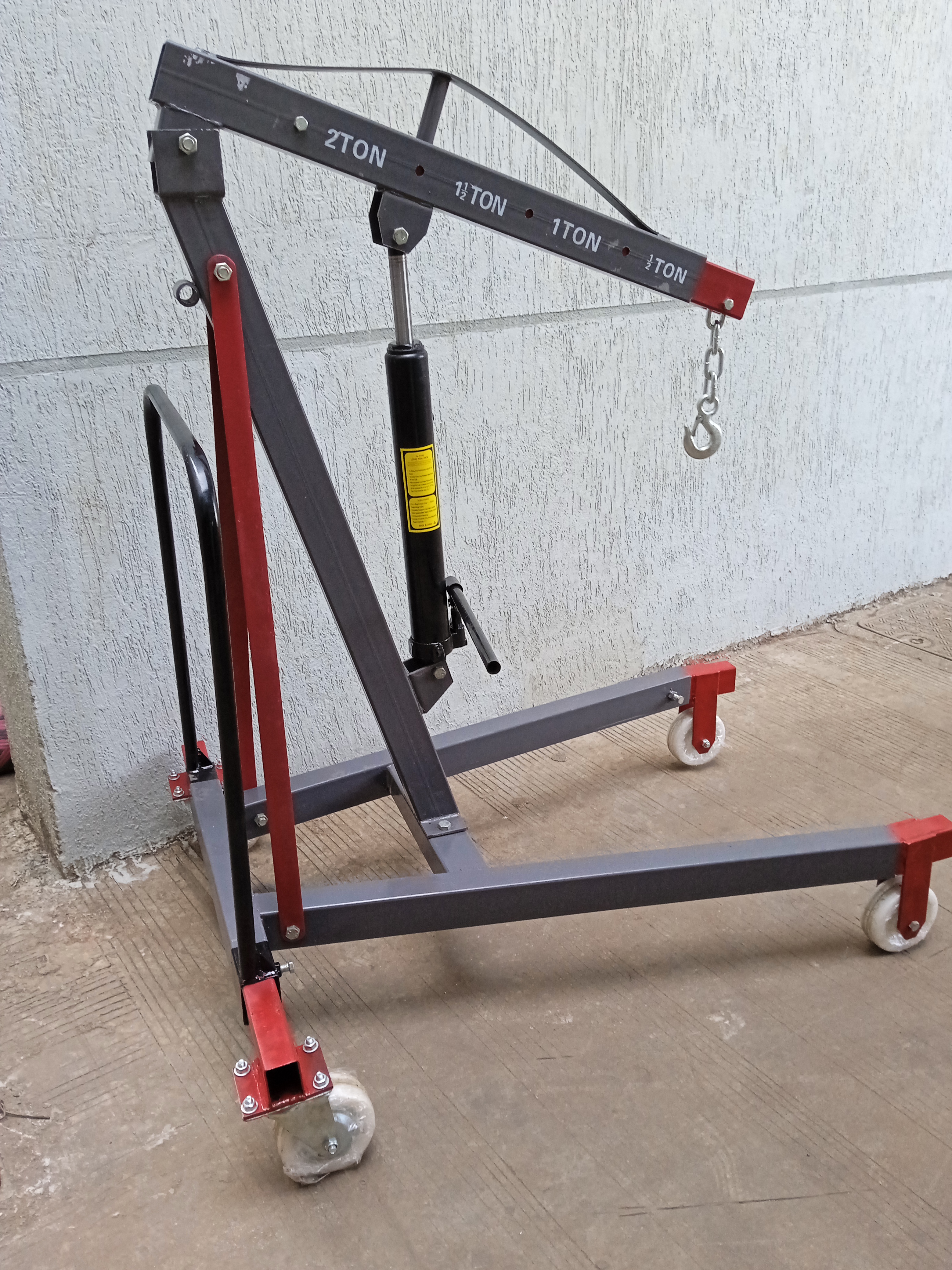 Manual Mobile Floor Crane