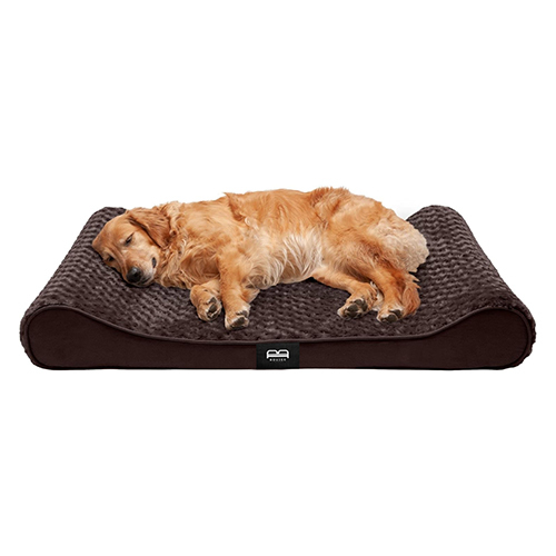 Pawzzz Pad Orthopedic Dog Bed For Medium/Small Dogs - Color: Brown