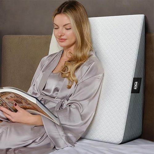 Bed Wedge Pillow for Back Pain Relief