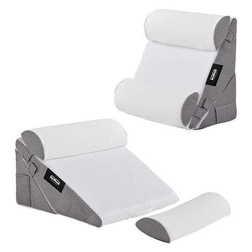 Adjustable 3-Piece Wedge Pillow - Color: Different Available