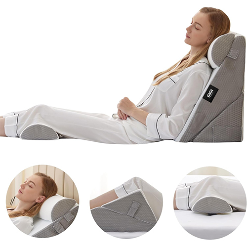 Adjustable 3-Piece Wedge Pillow