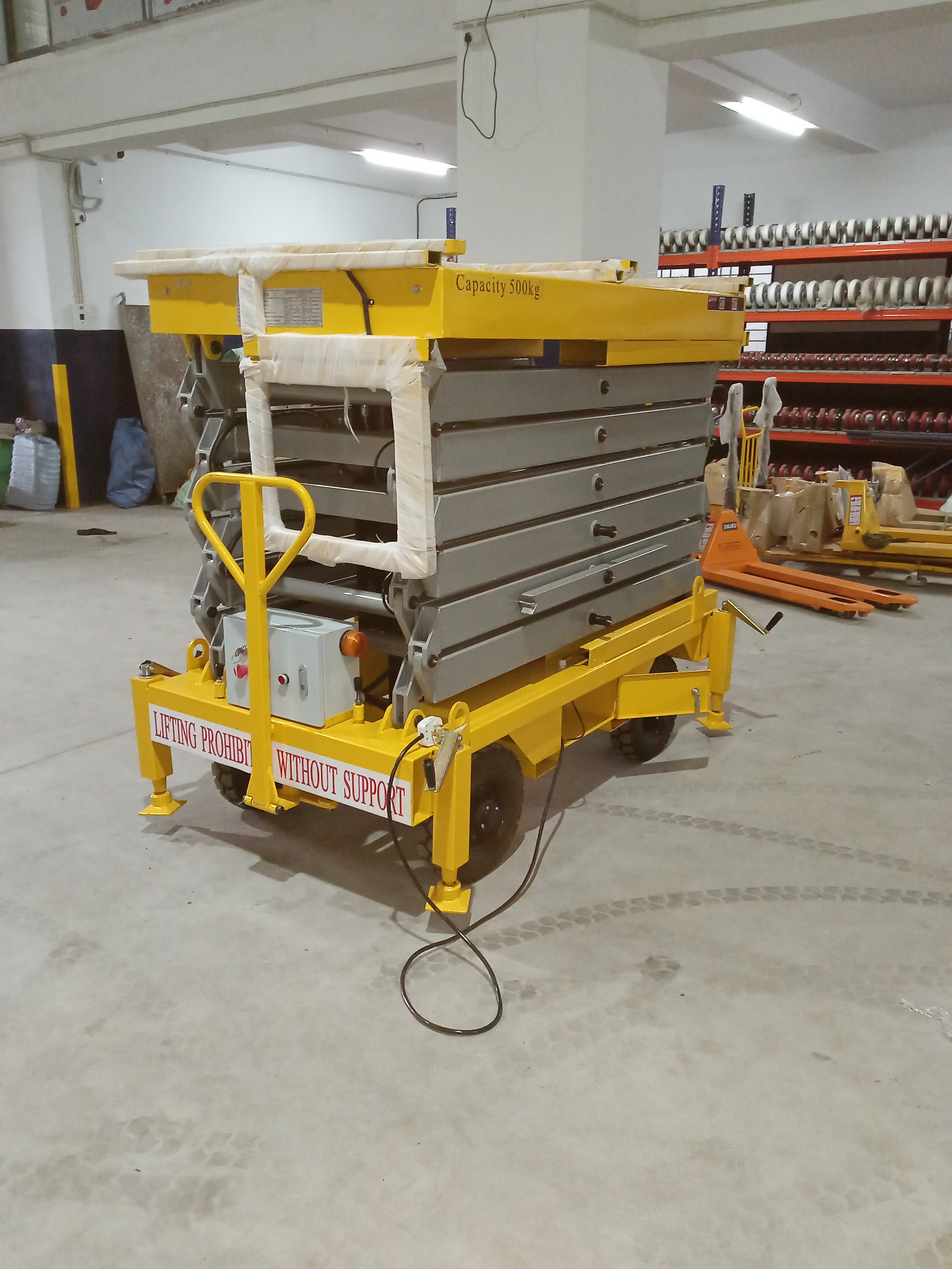 Ac Operated Scissor Lift