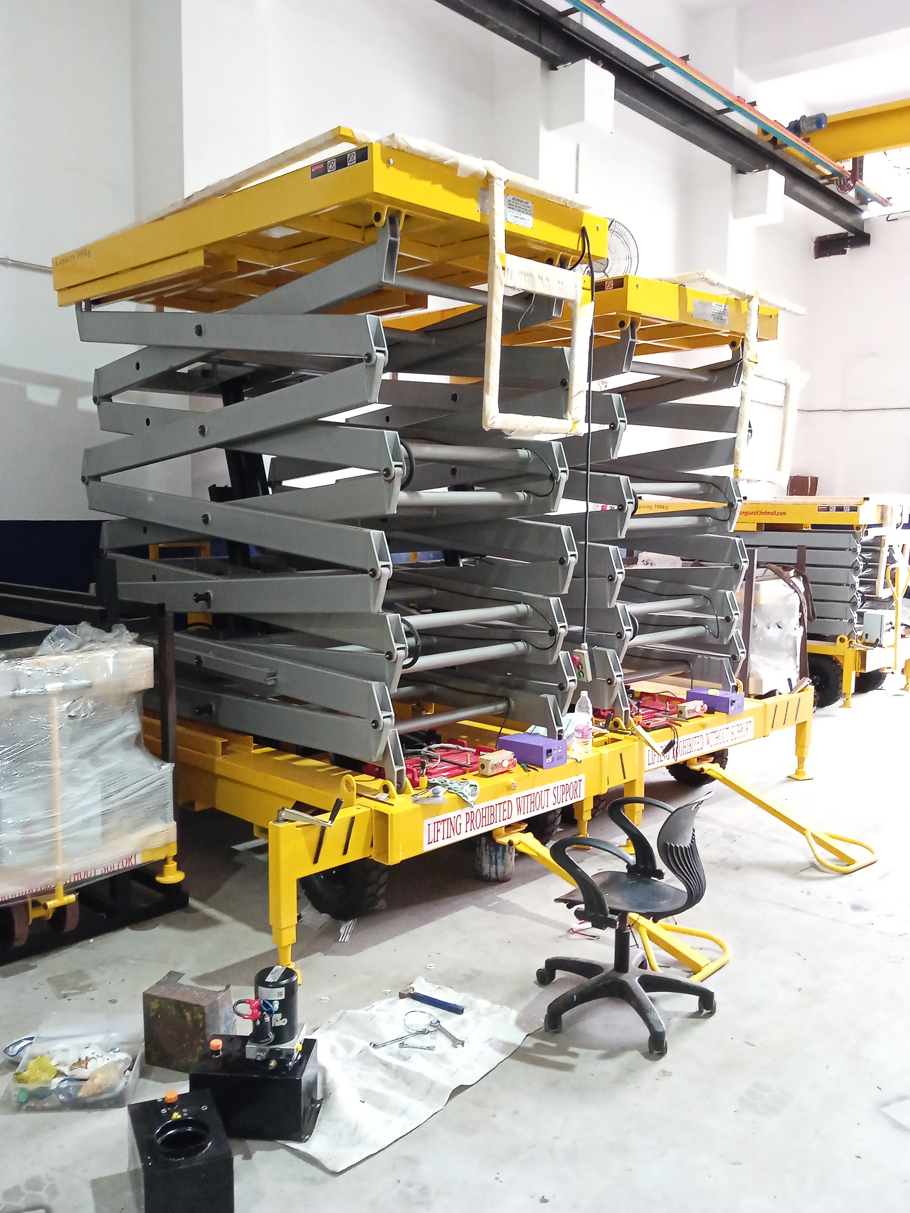 Ac Operated Scissor Lift