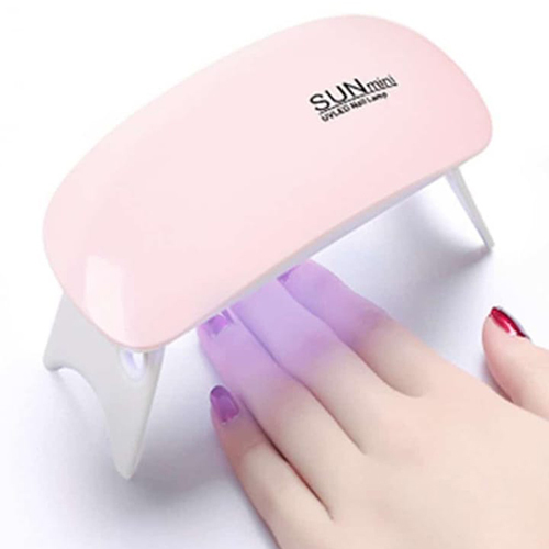 Sun Mini Uvlag Nail Lamp - Color Code: Pink