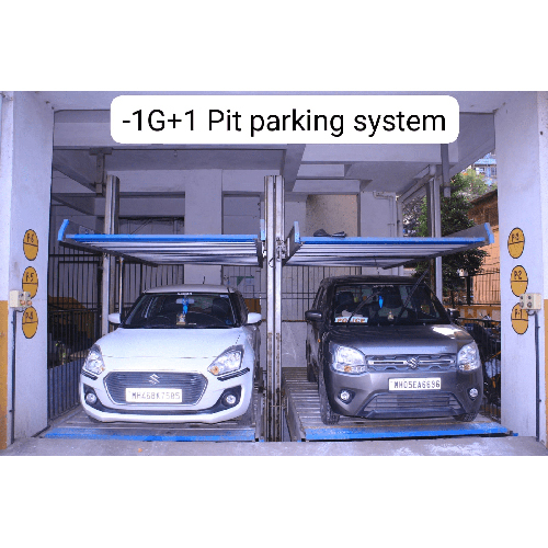 1G-1 Pit Parking System - Height Up to 25 Meters, Motor Drive, Hydraulic Display, 5-Year Warranty