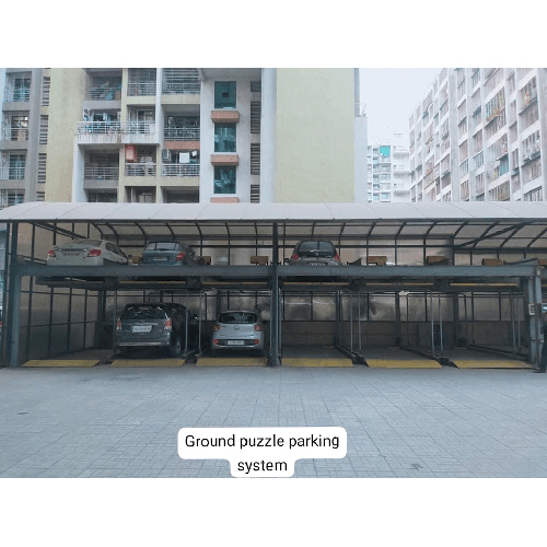 Ground Puzzle Parking System - Height: Upto 25 Meter (M)
