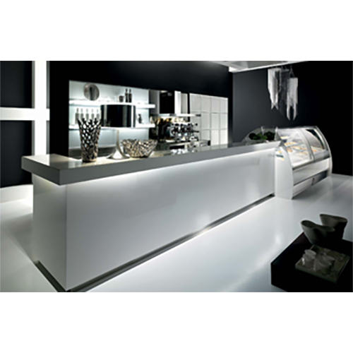 Bar Counter - Color: Silver