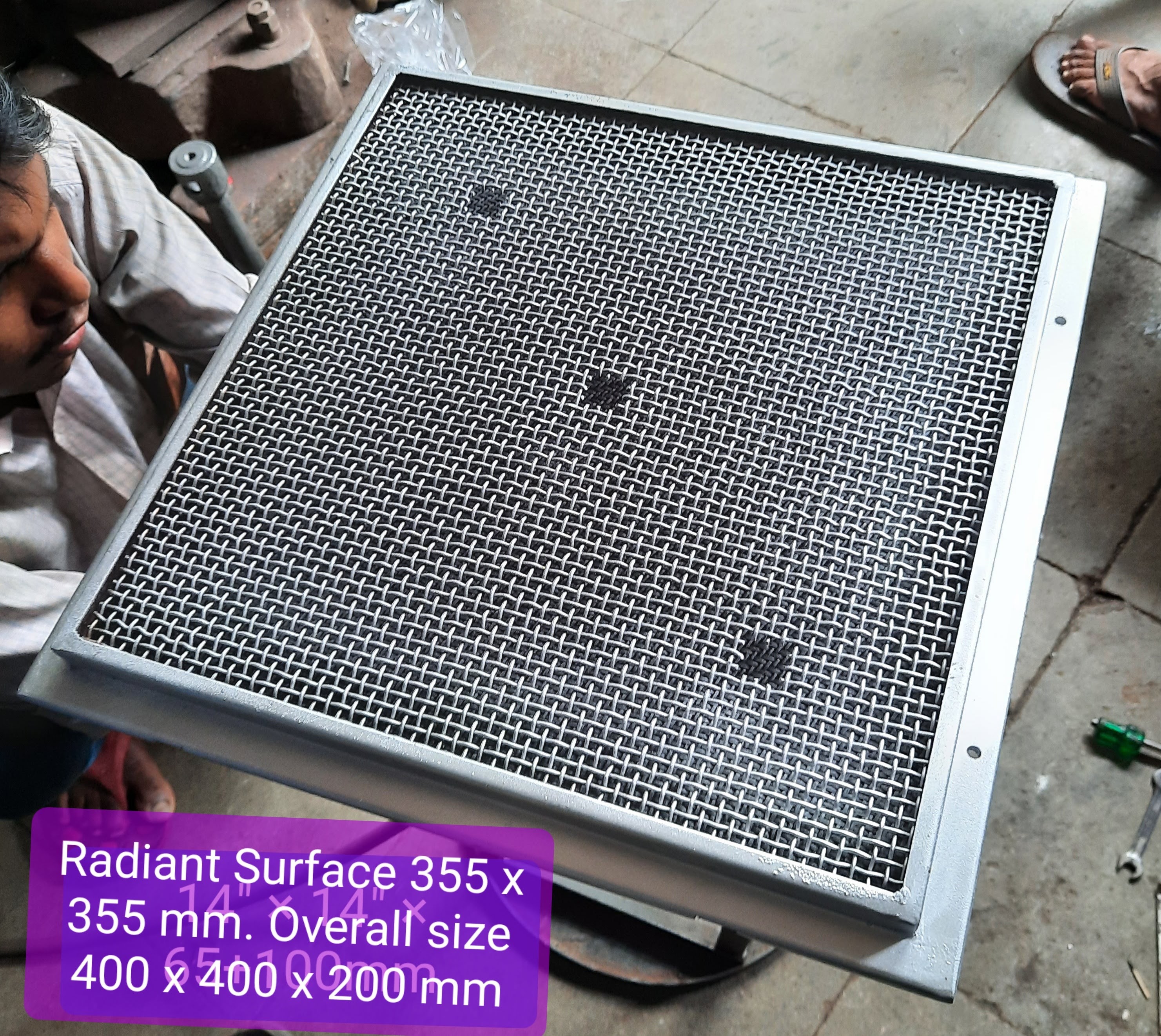 Golden Infrared Gas Burner