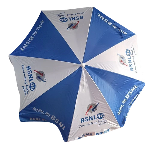 Bsnl Printed Umbrella - Color: All Color Available