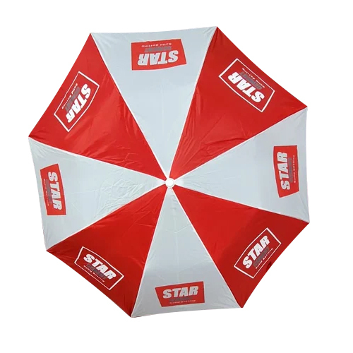 Red And White Umbrella