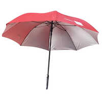 Plain Golf Umbrella - Durable Plastic Handle, 60-65 Inch Size Range | Foldable Design, All-season Protection, Multiple Color Options