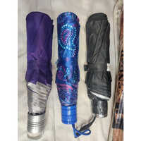 Small Umbrella - Polyester Canopy 47 Inch, Foldable Design, Durable Metal Shaft, Comfortable Pp Plastic Handle, All Season Availability