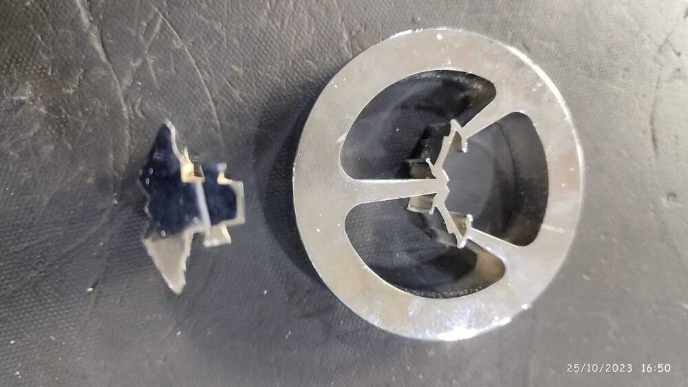 Rubber Extrusion Dies - Color: Gray