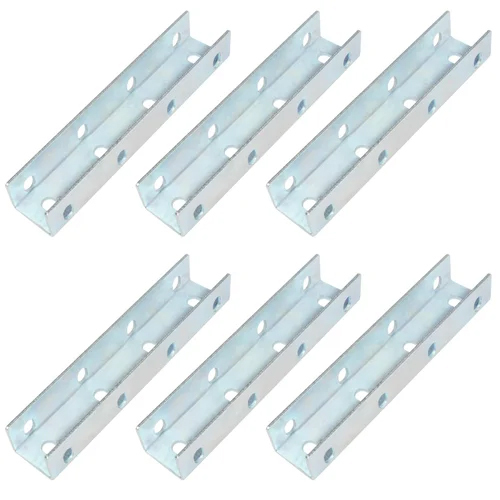 4 Inch C Channel Cable Tray - Galvanized Iron, 20 Millimeter Thickness, Silver Powder Coated Finish | Durable Design, Easy Wall Mounting