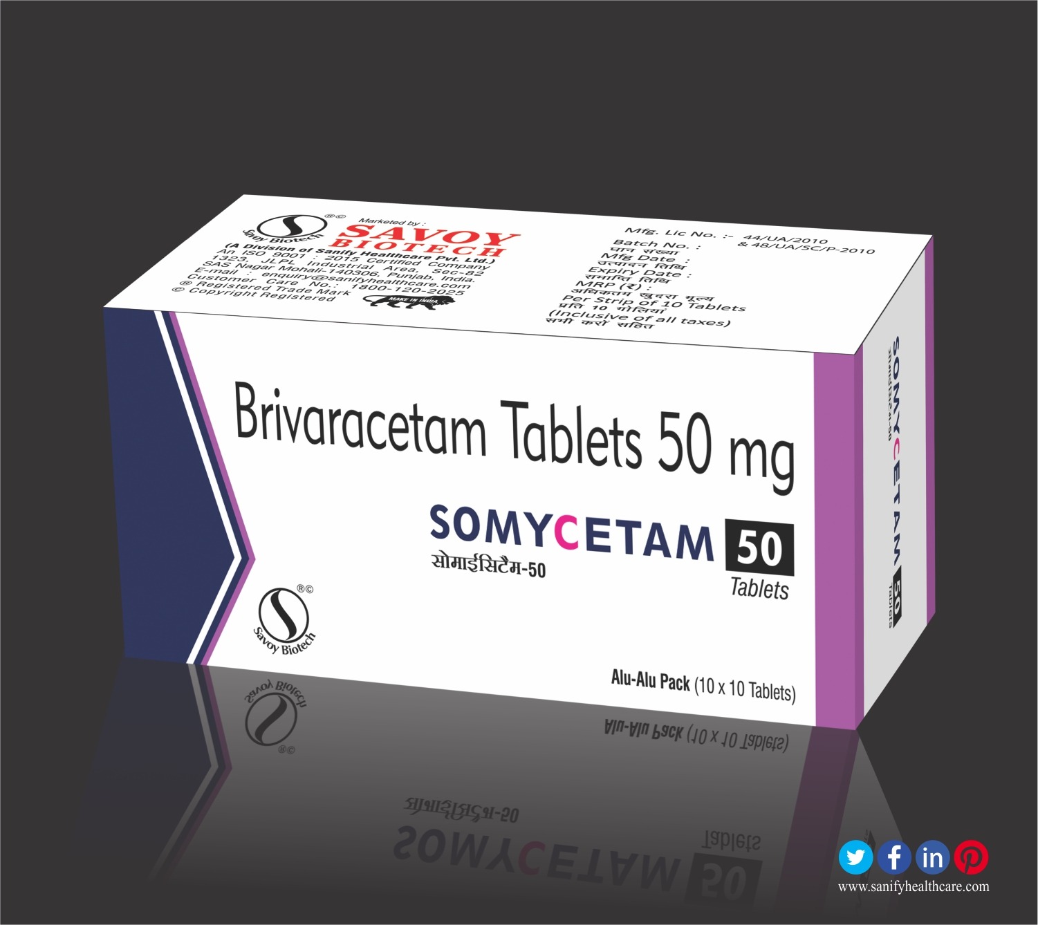 SOMYCETAM 50