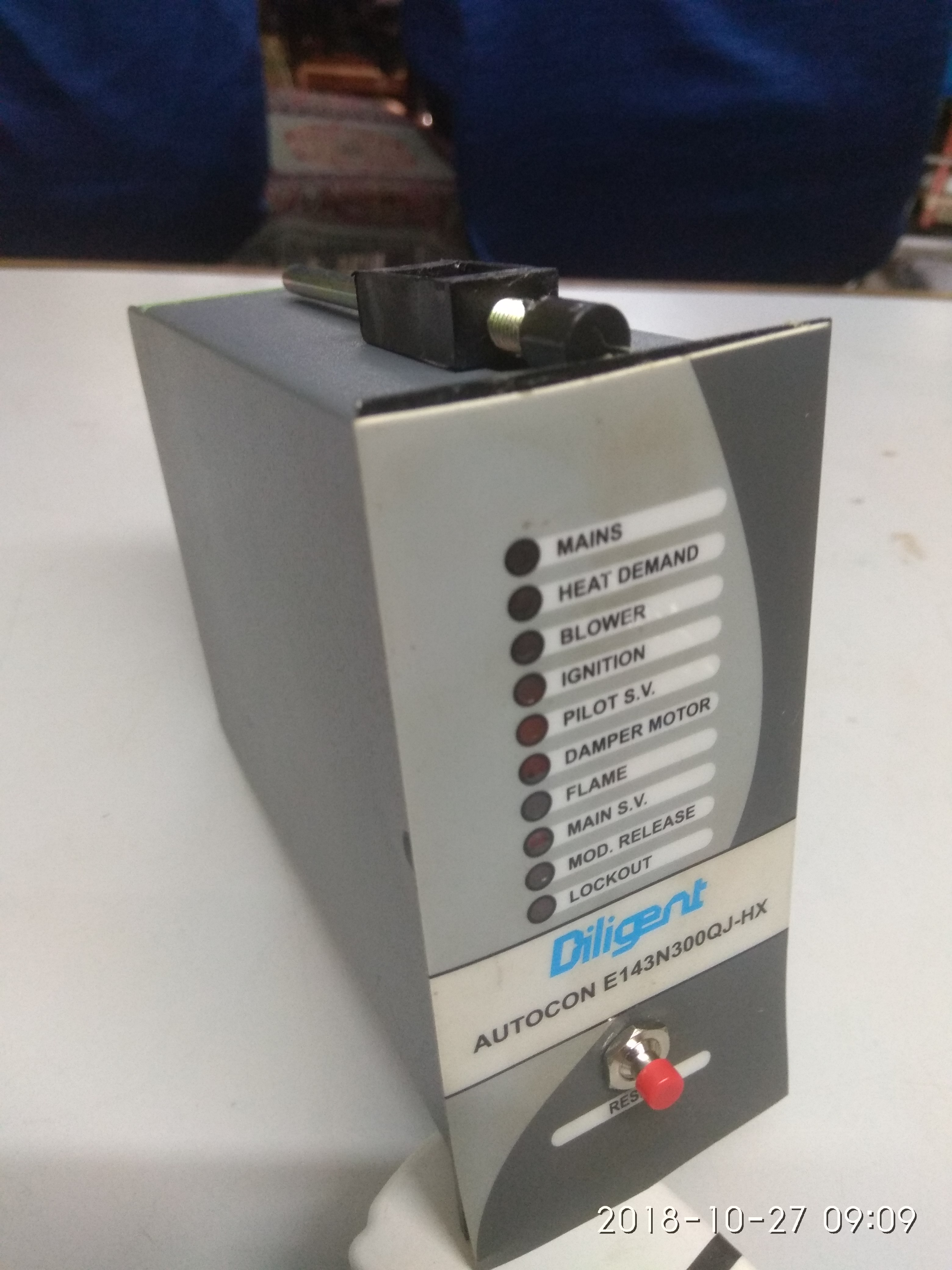 Black Substituted Burner Controller