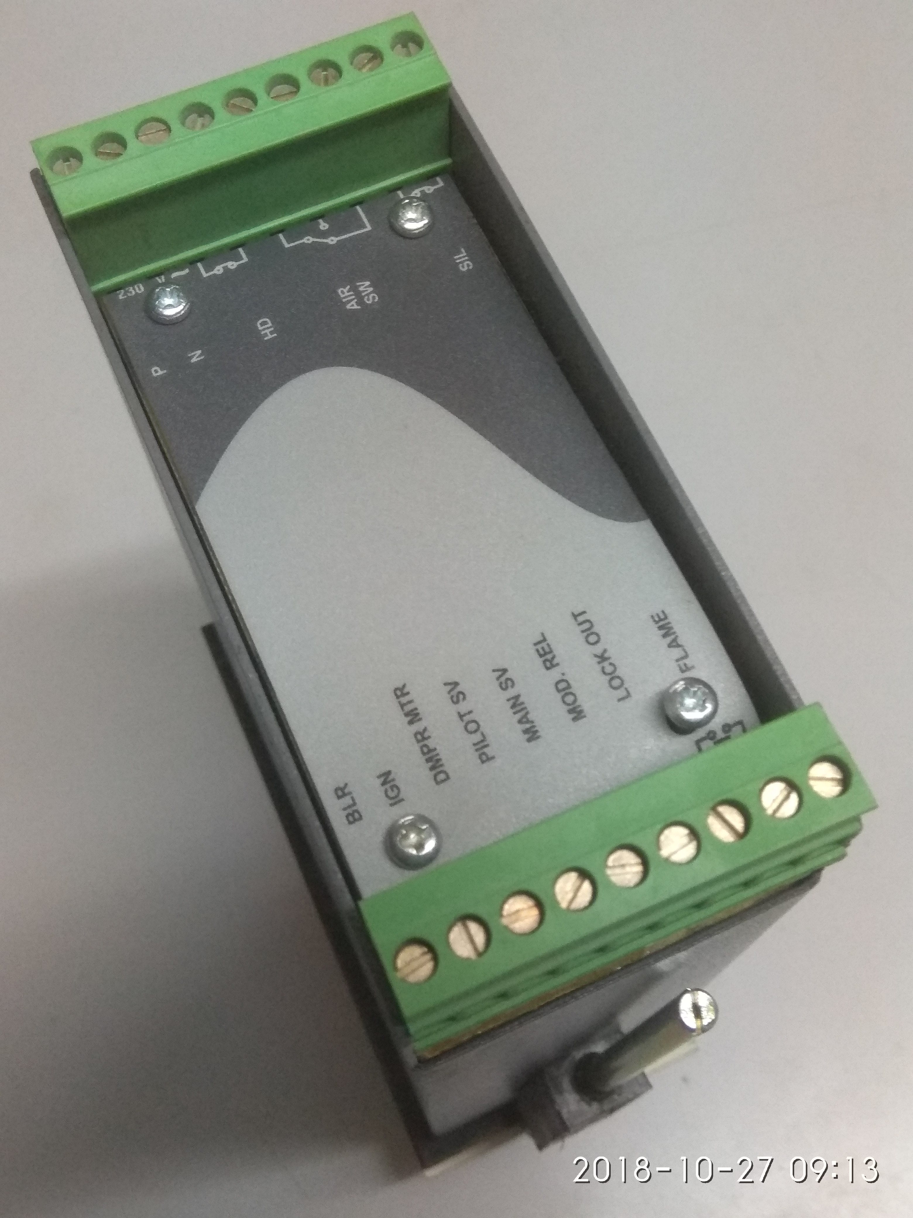 Black Substituted Burner Controller
