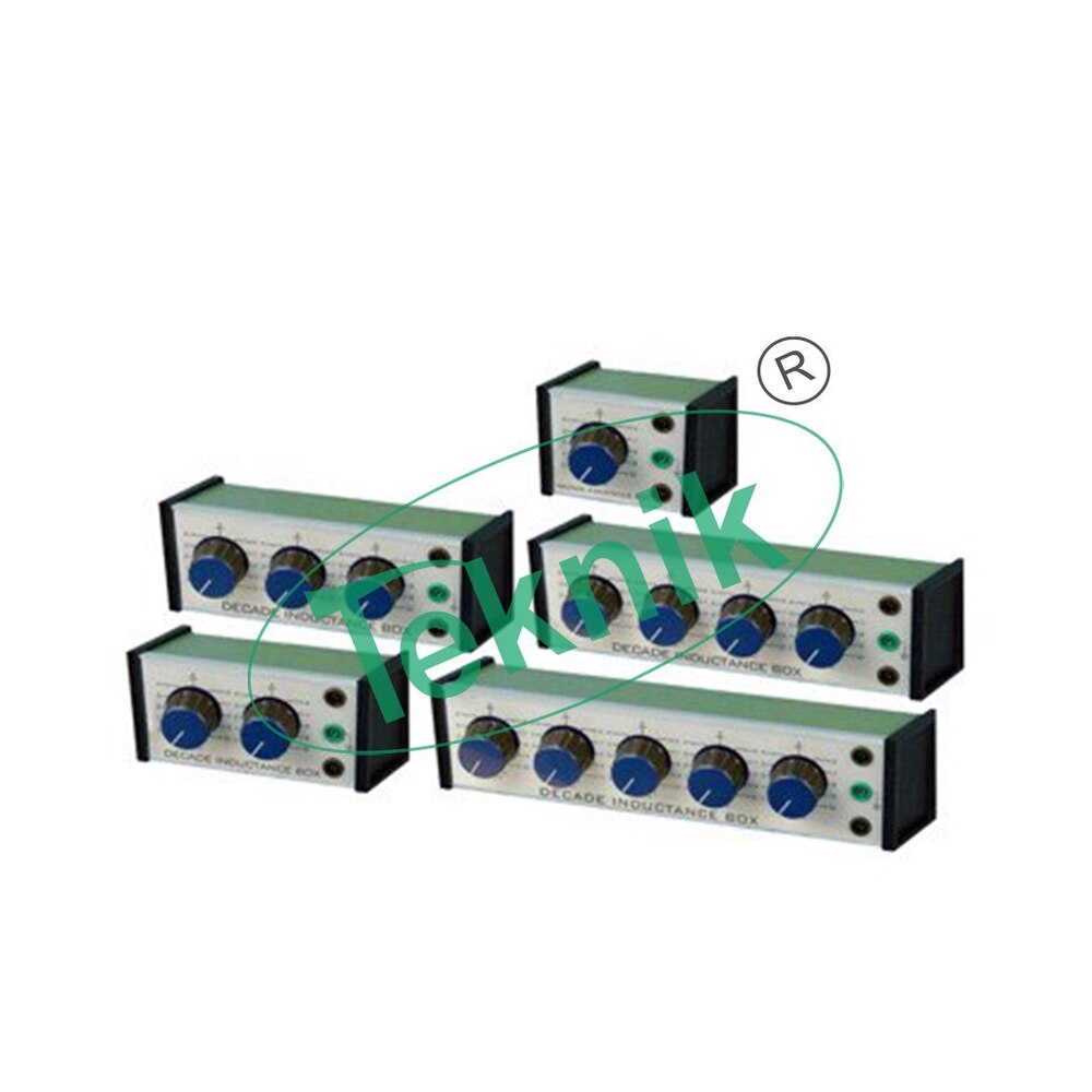 DECADE INDUCTANCE BOX TWO DIALS OF 1MH, 10MH