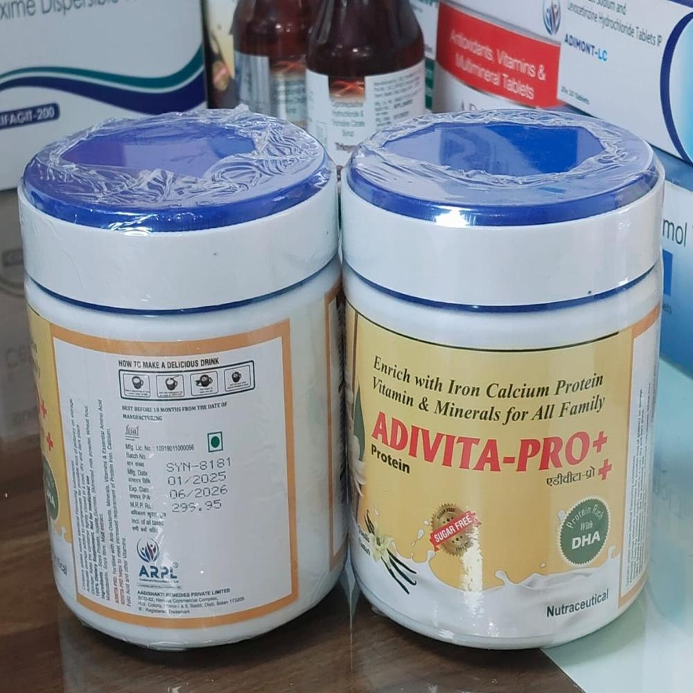 ADIVITA PRO Plus VANILLA & CHOCOLATE PROTEIN POWDER 