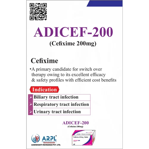 Cefixime Ofloxacin Tablet - Dosage Form: Solid