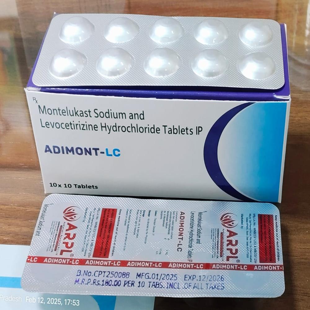  ADIMONT-LC Montelukast Sodium and  Levocetirizine Hydrochloride Tablets