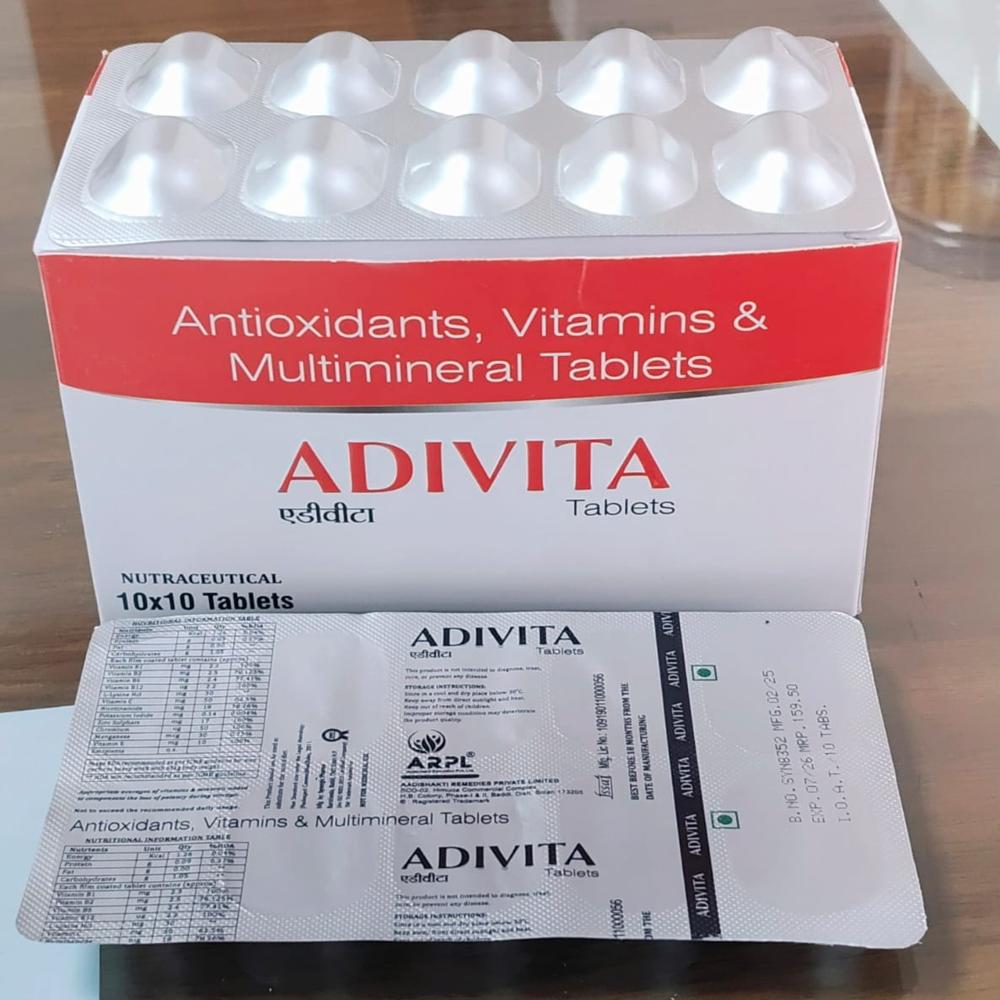 Antioxidants Multivitamin Mineral Herbal Tablets