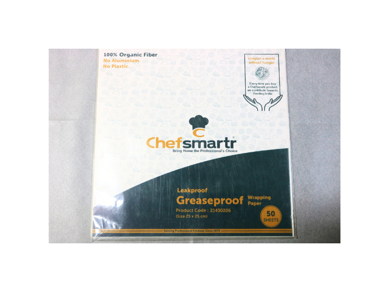 Greaseproof Paper (25X25) - Color: Plain