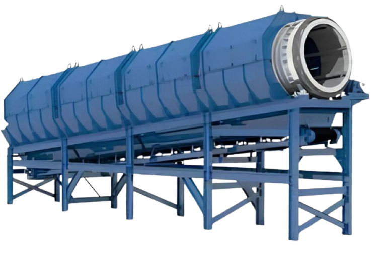 Trommel Screen Machine - Capacity: 100 Ton