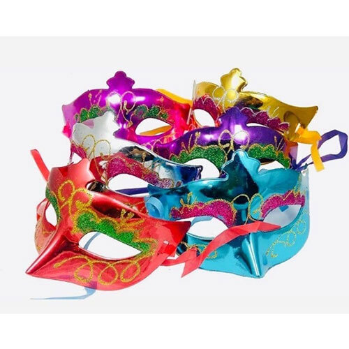 Birthday Party Eye Mask - Color: Multi Color