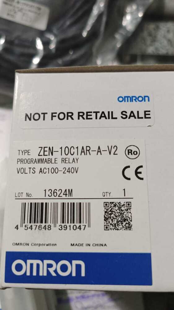 OMRON PROGRAMMABLE RELAY 100-240VAC, ZEN-10C1AR-A-V2