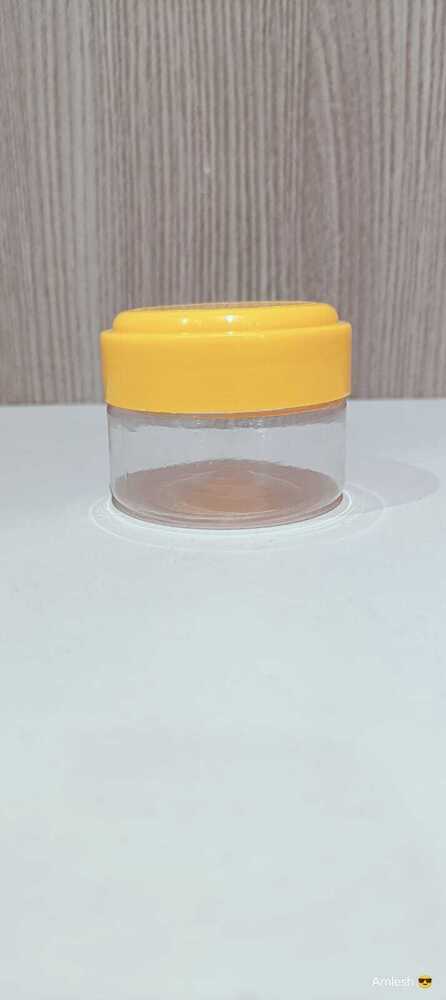 100gm Sk - Petis Inert Ghee Jar, 53mm Neck Size, Transparent Color, Soft Hardness, Food Grade Certified Material, Weighs 11g