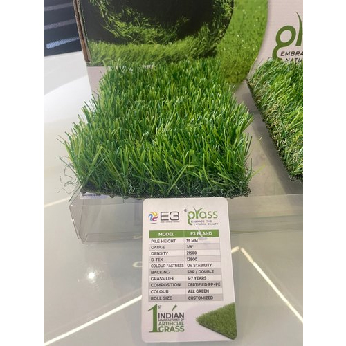 Artificial Grass - PE, PP, Synthetic, 25mm Height | Durable, Easy to Clean, Realistic Look