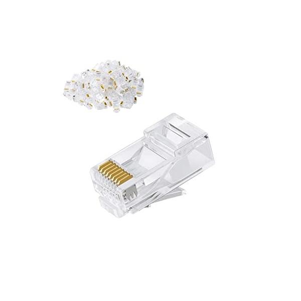 Rj-45 Cat-6 Pass Though Connector