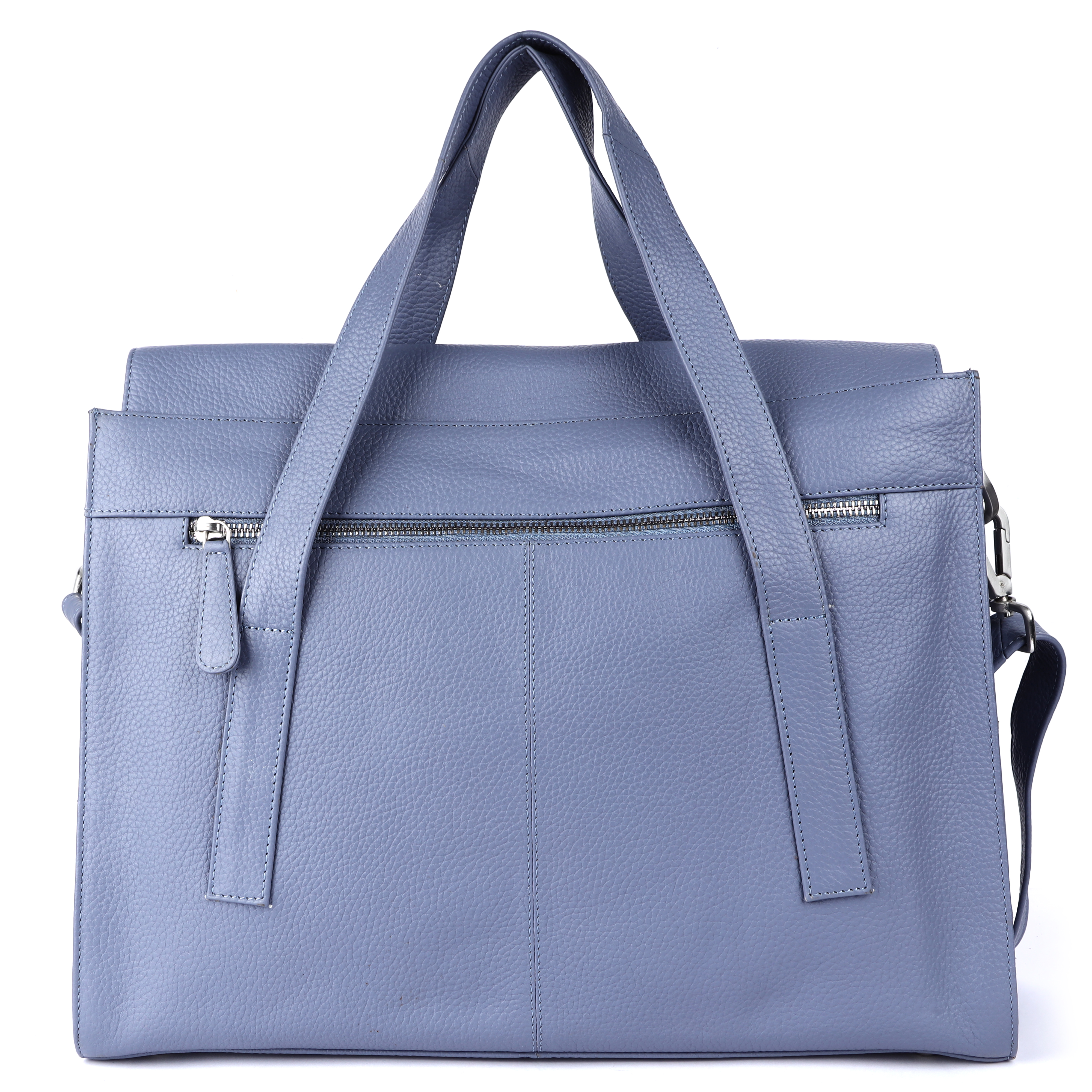 Sophisticated Satchel Bag - Color: Gray