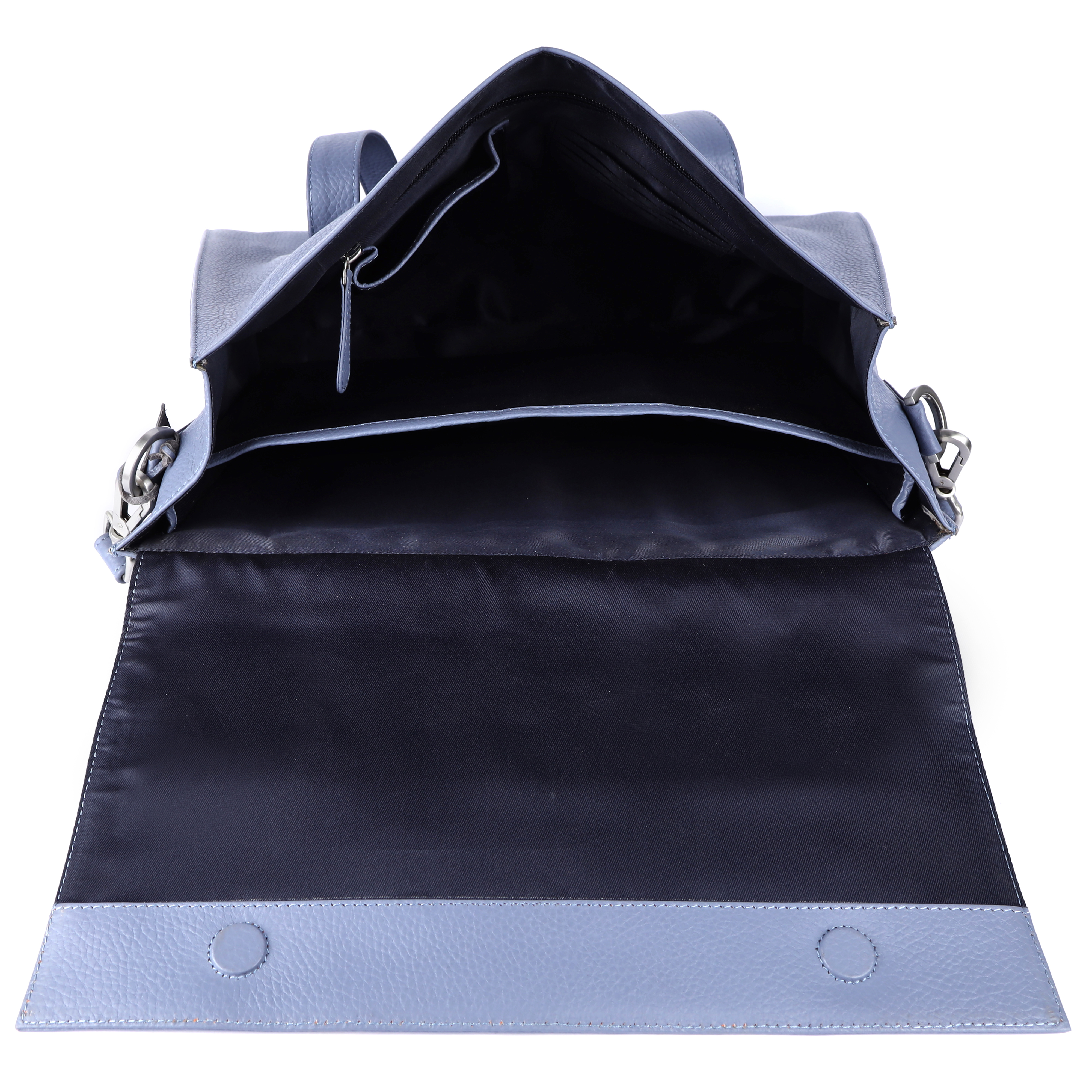 Sophisticated Satchel Bag - Color: Gray