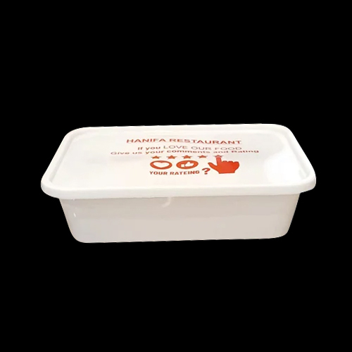 750Ml White Biryani Box - Feature: Disposable