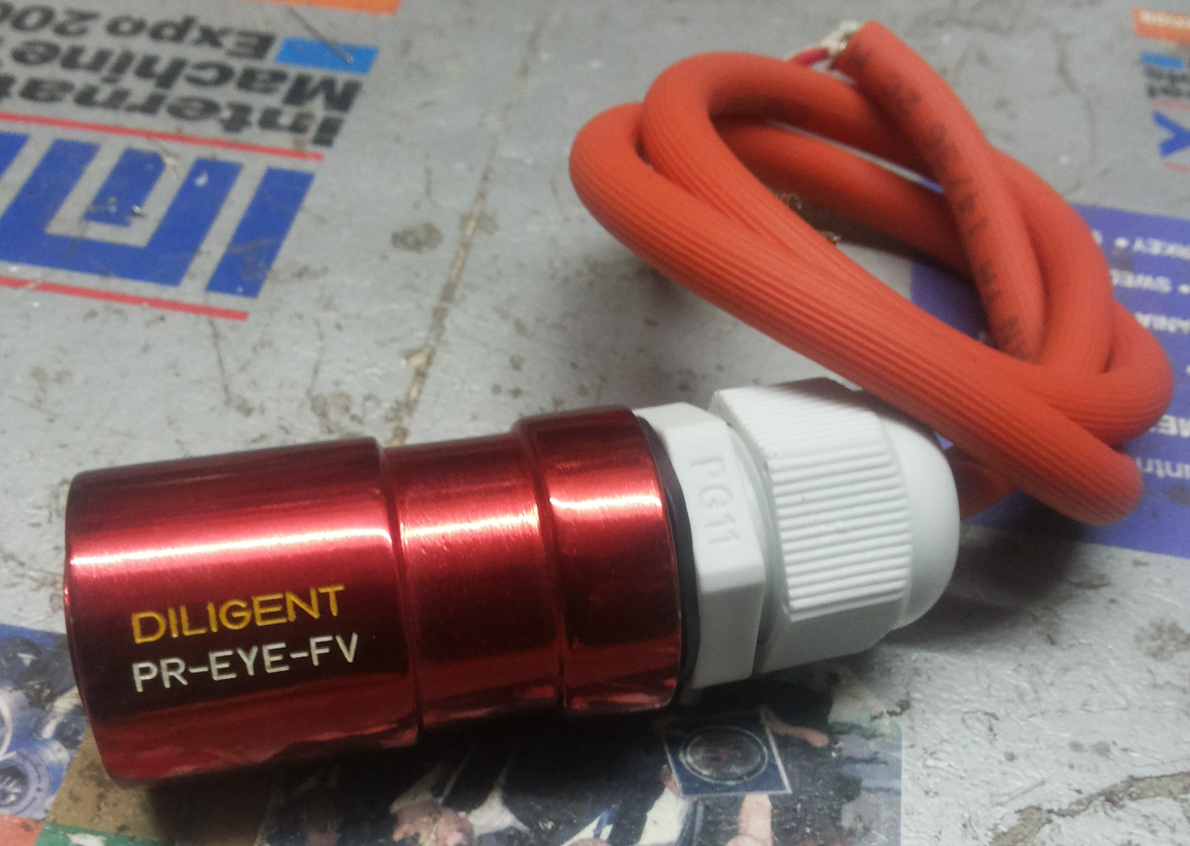 स्टील फ्लेम सेंसर