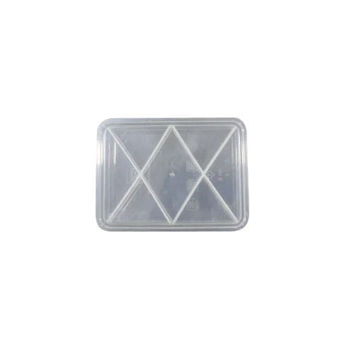 Rectangular Dry Fruits Container - Color: Transparent