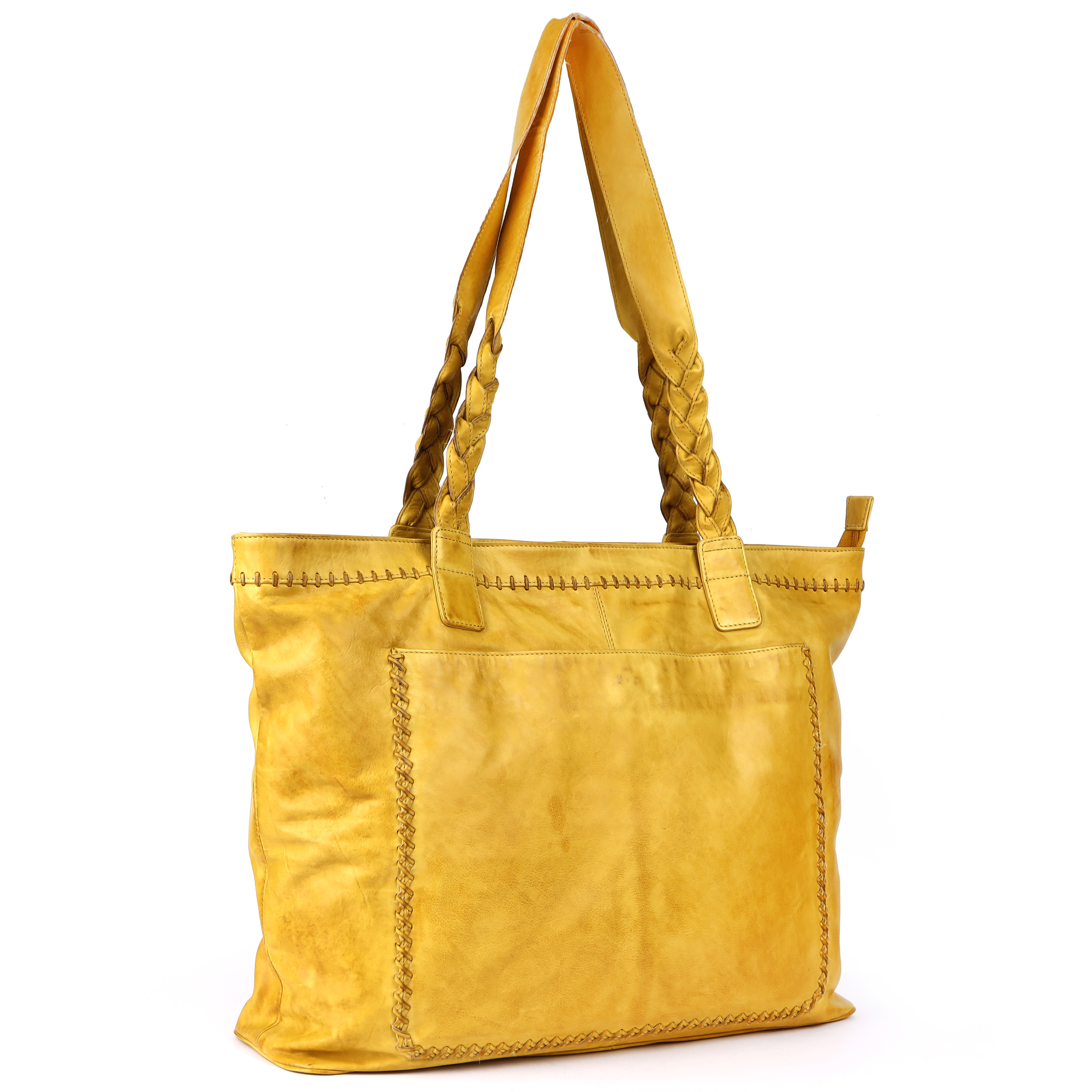 Sunrise Braided Tote - Material: ]