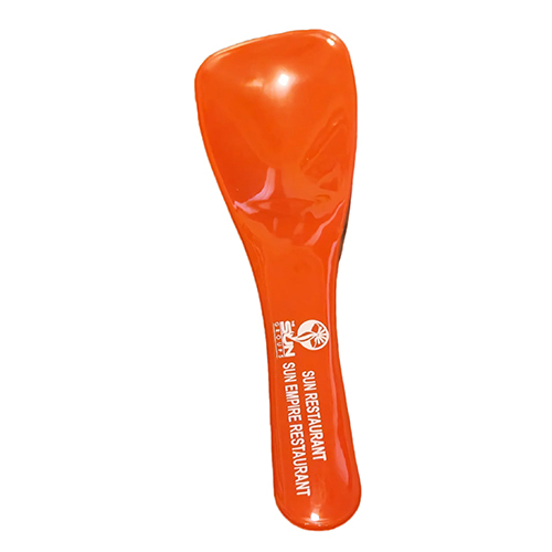 Red Plastic Biryani Serving Spoon - Hardness: Rigid