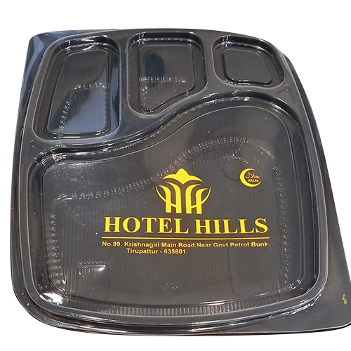 4Cp Partition Platter - Color: Black